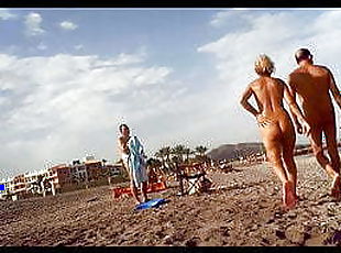 Nudisti, Pubblici, Amatoriali, Videocamera, Spiaggia, Spagnole, Telecamere nascoste