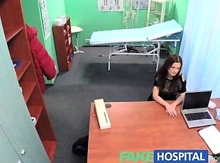 FakeHospital Sexy patient has a big surprise for the dirty doctor